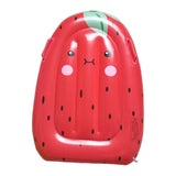 Maxbell Inflatable Pool Float for Children Fruit Pattern Float Board for Summer Lake Red