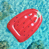 Maxbell Inflatable Pool Float for Children Fruit Pattern Float Board for Summer Lake Red