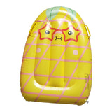 Maxbell Inflatable Pool Float for Children Fruit Pattern Float Board for Summer Lake Yellow