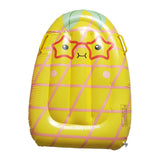 Maxbell Inflatable Pool Float for Children Fruit Pattern Float Board for Summer Lake Yellow