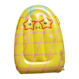 Maxbell Inflatable Pool Float for Children Fruit Pattern Float Board for Summer Lake Yellow
