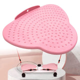 Maxbell Waist Twister Machine Replacement Board Non Slip Compact Waist Twisting Disc pink