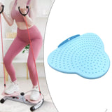 Maxbell Waist Twister Machine Replacement Board Non Slip Compact Waist Twisting Disc blue