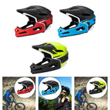 Maxbell Full Face Mountain Bike Helmet for Skateboarding Outdoor Sports Snowboarding Black Red