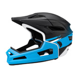 Maxbell Full Face Mountain Bike Helmet for Skateboarding Outdoor Sports Snowboarding Black Blue