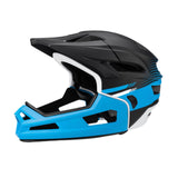 Maxbell Full Face Mountain Bike Helmet for Skateboarding Outdoor Sports Snowboarding Black Blue