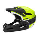 Maxbell Full Face Mountain Bike Helmet for Skateboarding Outdoor Sports Snowboarding Black Yellow