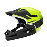 Maxbell Full Face Mountain Bike Helmet for Skateboarding Outdoor Sports Snowboarding Black Yellow