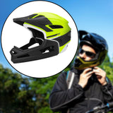 Maxbell Full Face Mountain Bike Helmet for Skateboarding Outdoor Sports Snowboarding Black Yellow