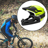 Maxbell Full Face Mountain Bike Helmet for Skateboarding Outdoor Sports Snowboarding Black Yellow