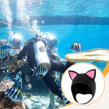 Maxbell Scuba Diving Cap Cat Ears Wetsuit Cap for Snorkeling Underwater Water Sports