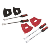 Maxbell Motorcycle Tire Changing Tool Rim Protector Sturdy for Bicycle Motorbike ATV Black