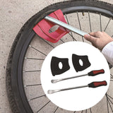 Maxbell Motorcycle Tire Changing Tool Rim Protector Sturdy for Bicycle Motorbike ATV Black