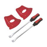 Maxbell Motorcycle Tire Changing Tool Rim Protector Sturdy for Bicycle Motorbike ATV Red