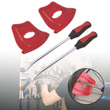 Maxbell Motorcycle Tire Changing Tool Rim Protector Sturdy for Bicycle Motorbike ATV Red