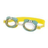 Maxbell Kids Swim Goggles Waterproof Comfortable Glasses for Beach Pool Water Sports Yellow Dog