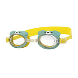 Maxbell Kids Swim Goggles Waterproof Comfortable Glasses for Beach Pool Water Sports Yellow Dog