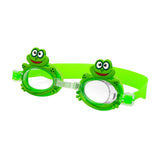 Maxbell Kids Swim Goggles Waterproof Comfortable Glasses for Beach Pool Water Sports Green Frog
