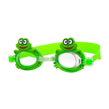 Maxbell Kids Swim Goggles Waterproof Comfortable Glasses for Beach Pool Water Sports Green Frog