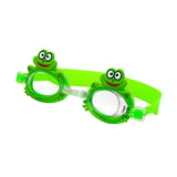 Maxbell Kids Swim Goggles Waterproof Comfortable Glasses for Beach Pool Water Sports Green Frog