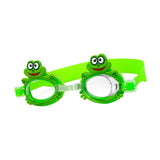Maxbell Kids Swim Goggles Waterproof Comfortable Glasses for Beach Pool Water Sports Green Frog