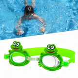 Maxbell Kids Swim Goggles Waterproof Comfortable Glasses for Beach Pool Water Sports Green Frog