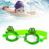 Maxbell Kids Swim Goggles Waterproof Comfortable Glasses for Beach Pool Water Sports Green Frog