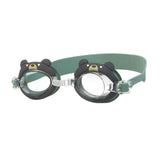 Maxbell Kids Swim Goggles Waterproof Comfortable Glasses for Beach Pool Water Sports Black Bear