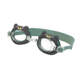 Maxbell Kids Swim Goggles Waterproof Comfortable Glasses for Beach Pool Water Sports Black Bear