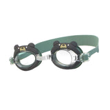 Maxbell Kids Swim Goggles Waterproof Comfortable Glasses for Beach Pool Water Sports Black Bear