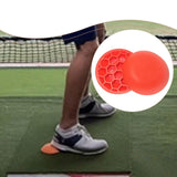 Maxbell 2x Golf Training Aid Weight Trainer Beginner Putting Golf Force Plates Orange Red