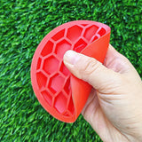 Maxbell 2x Golf Training Aid Weight Trainer Beginner Putting Golf Force Plates Orange Red