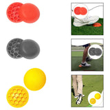 Maxbell 2x Golf Training Aid Weight Trainer Beginner Putting Golf Force Plates Orange Red