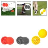 Maxbell 2x Golf Training Aid Weight Trainer Beginner Putting Golf Force Plates Orange Red