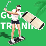 Maxbell Golf Balance Board Golf Weight Shifter Pressure Plate for Beginners Training With Prompt Sound