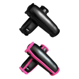 Maxbell 2Pcs Walking Handle Weights Sandbag Gift for Mom Dad Jogging Soft Dumbbells Black Pink