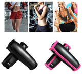 Maxbell 2Pcs Walking Handle Weights Sandbag Gift for Mom Dad Jogging Soft Dumbbells Black Pink