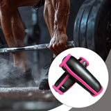 Maxbell 2Pcs Walking Handle Weights Sandbag Gift for Mom Dad Jogging Soft Dumbbells Black Pink