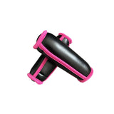 Maxbell 2Pcs Walking Handle Weights Sandbag Gift for Mom Dad Jogging Soft Dumbbells Black Pink