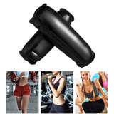 Maxbell 2Pcs Walking Handle Weights Sandbag Gift for Mom Dad Jogging Soft Dumbbells Black