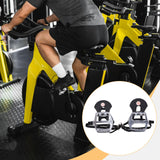 Maxbell 1 Pair Exercise Bike Pedals Parts for Stationary Bikes Fitness Equipment Gym