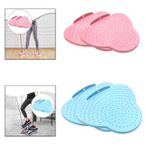 Maxbell 2x Twist Board Balance Board Foot Plate Versatile for Home Exercise Non Slip Pink