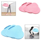 Maxbell 2x Twist Board Balance Board Foot Plate Versatile for Home Exercise Non Slip Pink