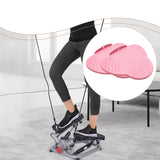Maxbell 2x Twist Board Balance Board Foot Plate Versatile for Home Exercise Non Slip Pink