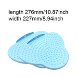 Maxbell 2x Twist Board Balance Board Foot Plate Versatile for Home Exercise Non Slip Blue