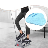 Maxbell 2x Twist Board Balance Board Foot Plate Versatile for Home Exercise Non Slip Blue