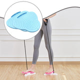 Maxbell 2x Twist Board Balance Board Foot Plate Versatile for Home Exercise Non Slip Blue
