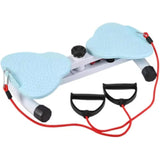 Maxbell 2x Twist Board Balance Board Foot Plate Versatile for Home Exercise Non Slip Blue