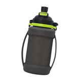 Maxbell Leakproof Sports Water Bottle Foldable Water Bottle for Outdoor Sports Beach Black