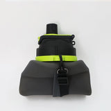 Maxbell Leakproof Sports Water Bottle Foldable Water Bottle for Outdoor Sports Beach Black